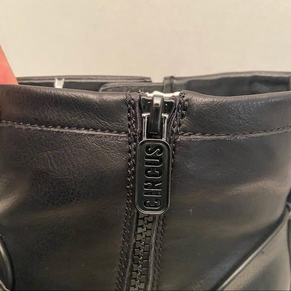 New in box Circus by Sam Edelman sz 10 “Sinead” chunky platform moto boots - Picture 6 of 11